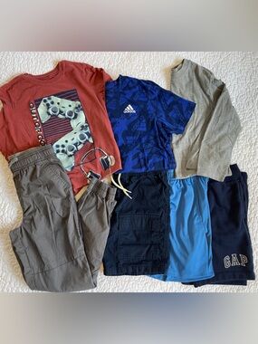 Boys Mix and Match Sets - Shorts, Shirts, and Lightweight Pants for Kids